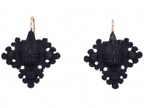 Berlin Iron Leaf Earrings