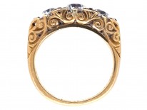 Victorian 18ct Gold Three Stone Diamond Ring