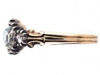 Georgian Two Stone Rose Diamond Ring