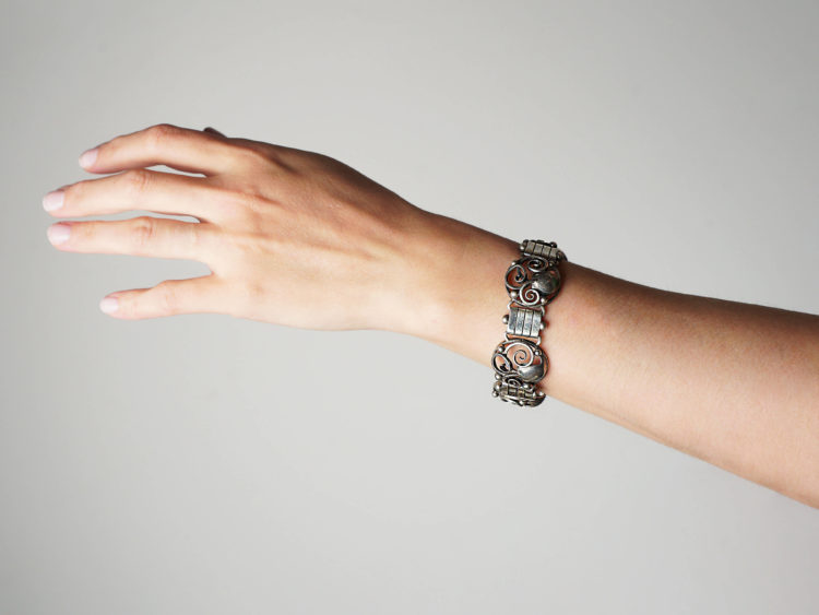 Danish Silver Bracelet by Henning Oddershede