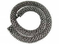 Victorian Silver Woven Collar