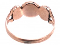 Grand Tour Georgian Carved Intaglio & Lapis Lazuli Ring