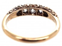 Victorian 18ct Gold & Diamond Five Stone Ring