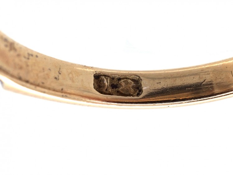 Victorian 18ct Gold & Diamond Five Stone Ring