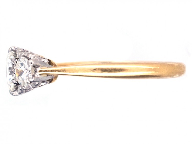 18ct Gold & Platinum Three Stone Diamond Ring