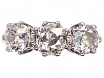 18ct Gold & Platinum Three Stone Diamond Ring