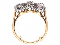 18ct Gold & Platinum Three Stone Diamond Ring