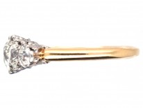 Edwardian 18ct Gold Five Stone Diamond Ring
