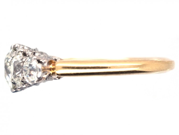 Edwardian 18ct Gold Five Stone Diamond Ring