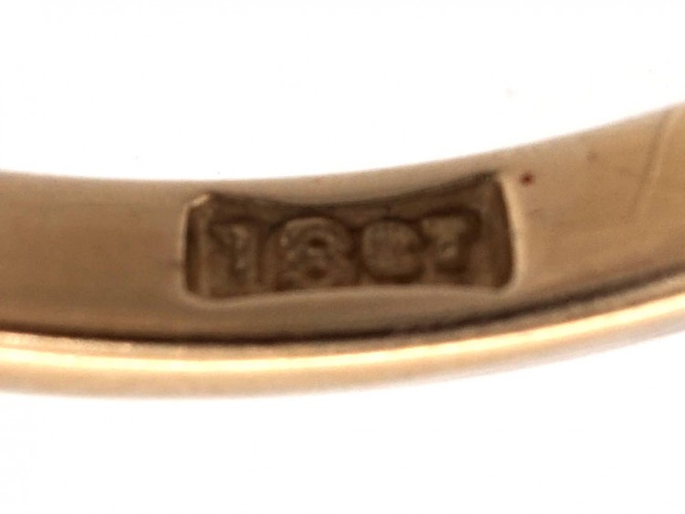 Edwardian 18ct Gold Five Stone Diamond Ring