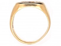 18ct Gold Signet Ring with Lion Rampant Intaglio