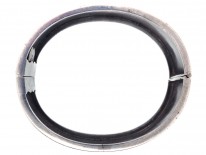 Victorian Silver & Etruscan Work Bangle