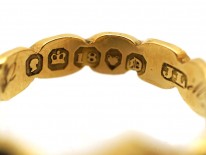 William IV Bloodstone & Enamel Memorial Ring