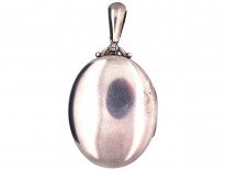 Victorian Silver & Gold Overlay Aesthetic Period Locket