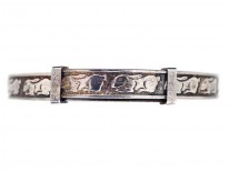 Child's Silver Bunny Bangle