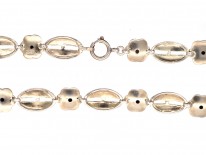 Theodor Farhner Art Deco Silver Gilt Necklace