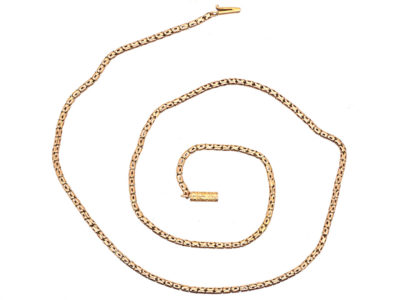 Victorian 15ct Gold Snake Chain