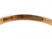 Edwardian 18ct Gold, Platinum & Diamond Cluster Ring