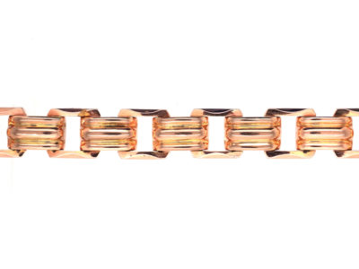 1930s Gold Interlinked Bracelet