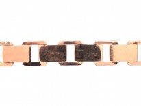 1930s Gold Interlinked Bracelet