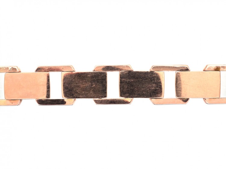 1930s Gold Interlinked Bracelet