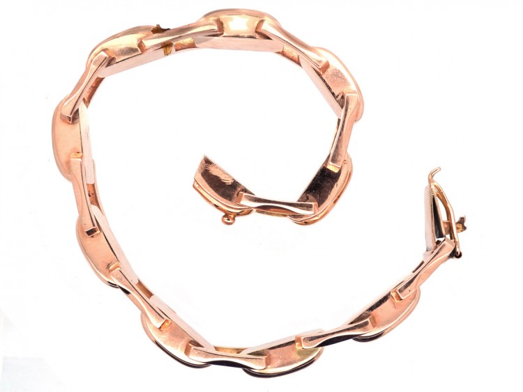 1930s Gold Interlinked Bracelet