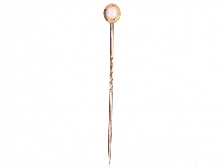 Edwardian 15ct Gold & Opal Tie Pin