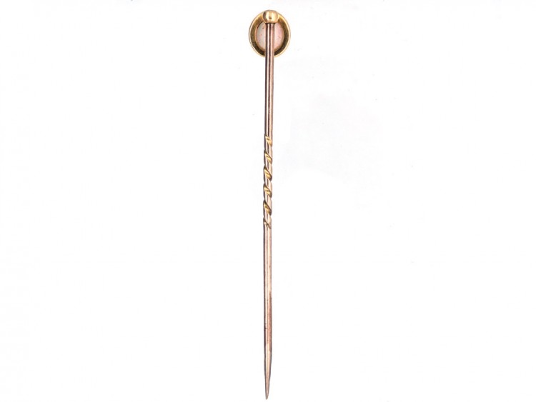 Edwardian 15ct Gold & Opal Tie Pin