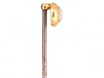 Edwardian 15ct Gold & Opal Tie Pin