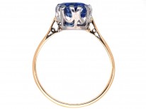 18ct Gold & Platinum, Ceylon Sapphire Ring
