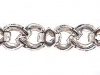 Art Deco Silver & Marcasite Bracelet