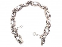 Art Deco Silver & Marcasite Bracelet