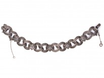Art Deco Silver & Marcasite Bracelet