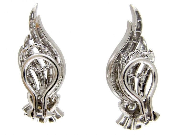 Diamond Wave Earrings