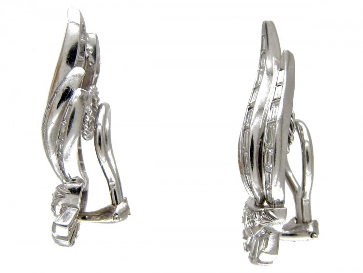 Diamond Wave Earrings