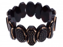 Victorian Tortoiseshell Piqué Bracelet