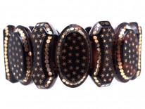 Victorian Tortoiseshell Piqué Bracelet
