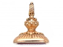 Georgian 18ct Gold & Carnelian Seal Engraved with Sincerite