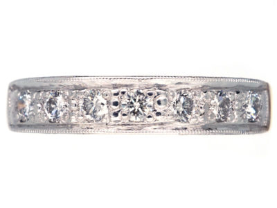 Diamond Half Eternity Ring