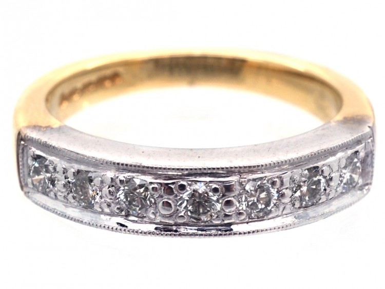 Diamond Half Eternity Ring