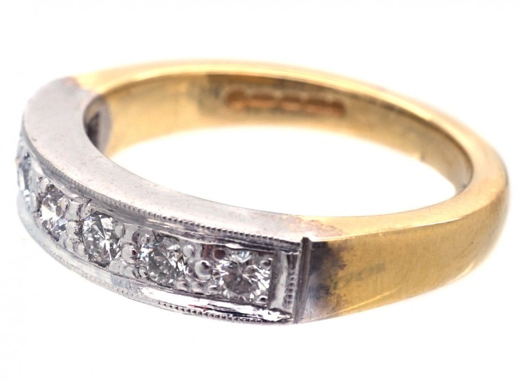 Diamond Half Eternity Ring