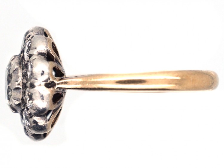 18ct Gold Diamond Cluster Ring