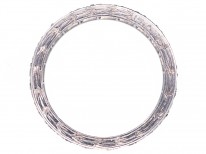 Art Deco Platinum & Diamond Set Eternity Ring