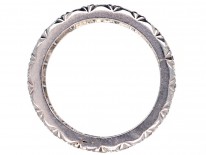 Art Deco Platinum & Diamond Set Eternity Ring