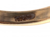Victorian 18ct Gold, Diamond & Sapphire Five Stone Ring