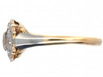 Art Deco 18ct Gold, Platinum & Diamond Ring