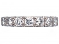 Art Deco Diamond Set Eternity Ring