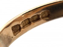 Victorian 18ct Gold Diamond Cluster Ring