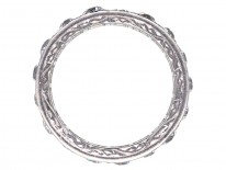 Art Deco Platinum & Diamond Eternity Ring