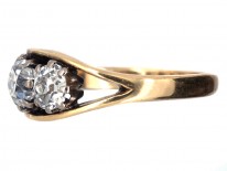 18ct Gold & Platinum, Diamond Three Stone RIng